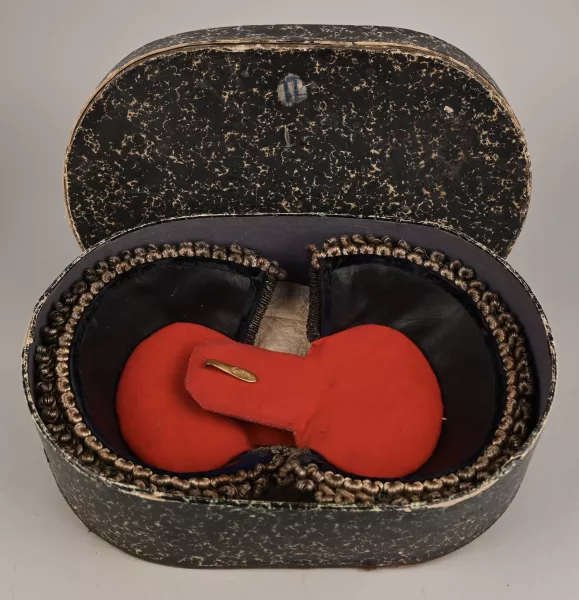 Pair of Saxon General Lieutenant  Epaulets with Original Box Visuel 1 principal